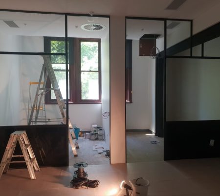 Partitioning In Progress Capital HQ
